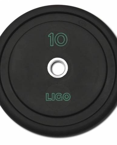 Kotouč olympijský pogumovaný Legpress LIGO 10 kg