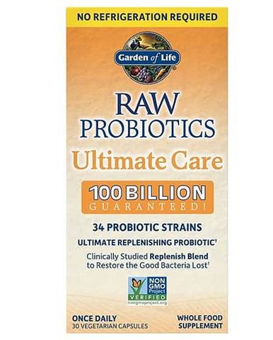 Garden of Life RAW Probiotika - dokonalá péče - 100 miliard CFU 30 kapslí