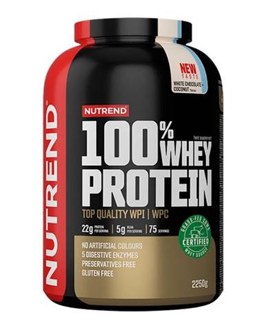 Nutrend 100% Whey Protein 2250 g čokoládové brownie