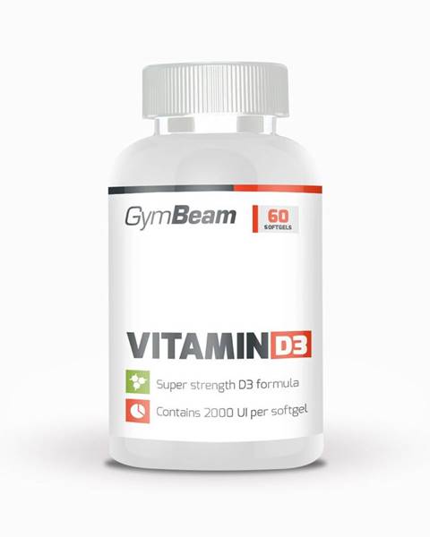 GymBeam GymBeam Vitamin D3 2000 IU 60 kaps.
