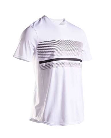 ARTENGO Tenisové Tričko Tts100 Biele