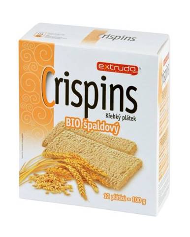 BIO EXTRUDO Chlebíček viaczrnný špaldový Crispins 100 g