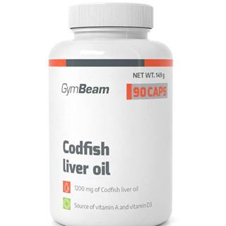 Codfish Liver Oil - GymBeam 90 kaps.