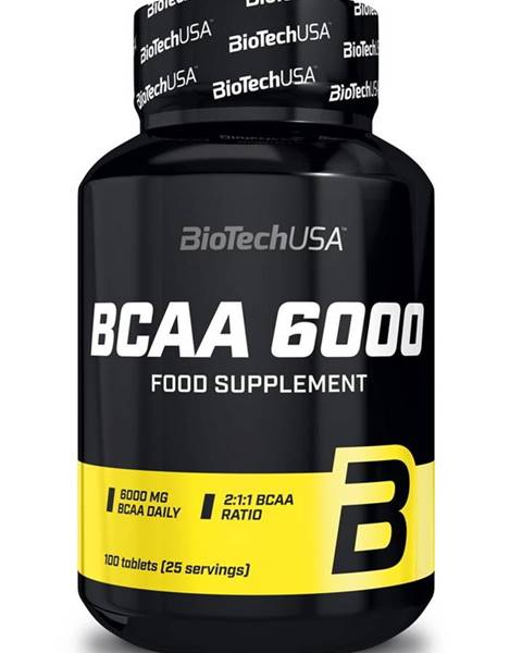 Biotech USA BCAA 6000 - Biotech USA 100 tbl.