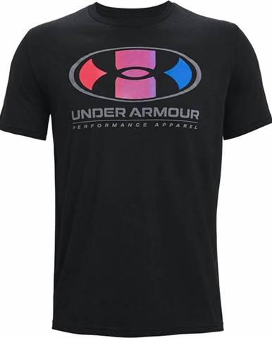 Pánske tričko Under Armour Multi Color Lockertag SS Black - S