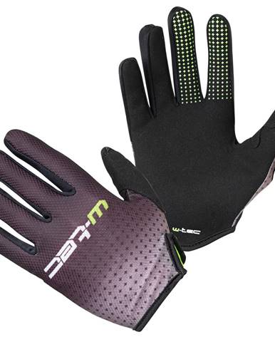 Motokrosové rukavice W-TEC Montmelo čierno-zelená - S