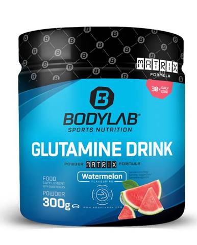 Bodylab24 Glutamín Drink 300 g vodný melón