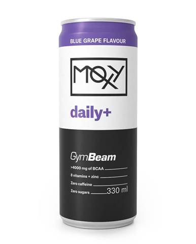 GymBeam MOXY daily+ 330 ml modré hrozno