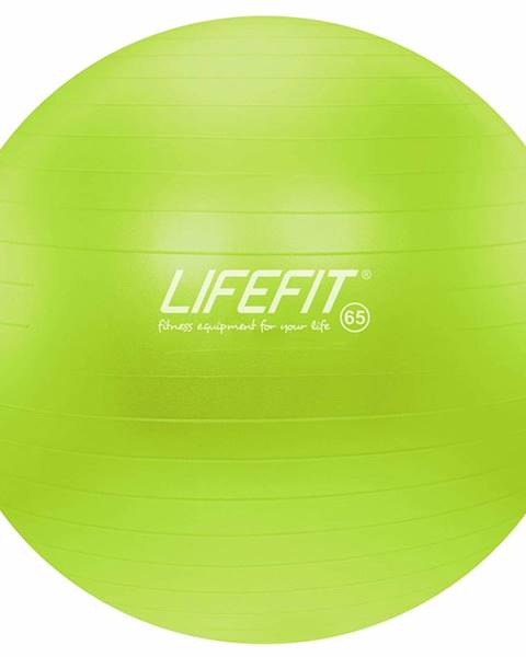 Gymnastický míč LIFEFIT ANTI-BURST 65 cm, zelený