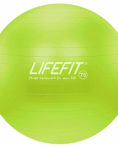 Gymnastický míč LIFEFIT ANTI-BURST 75 cm, zelený