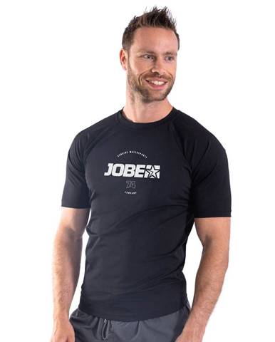 Pánske tričko pre vodné športy Jobe Rashguard s krátkym rukávom Black - S