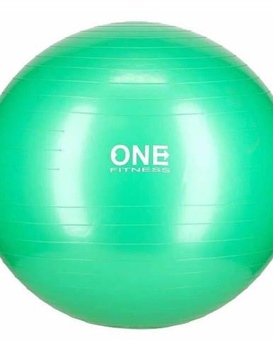 Gymnastický míč ONE Fitness Gym Ball 10 zelený, 65 cm