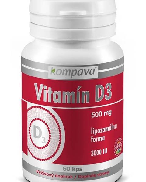 Kompava Vitamin D3 - Kompava 60 kaps.
