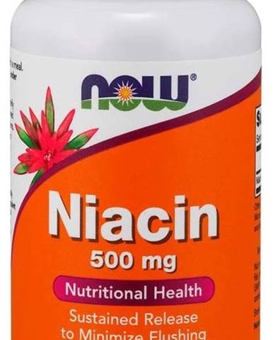 NOW Foods Niacin (Vitamín B3) 100 tab.