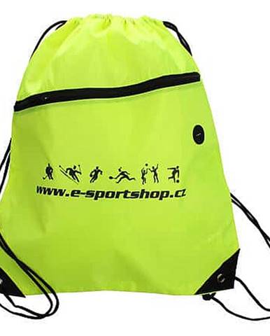 Yoga Bag Logo sportovní taška fluo zelená
