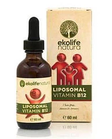 Ekolife Natura Liposomal Vitamin B12 60 ml (Lipozomální vitamín B12)