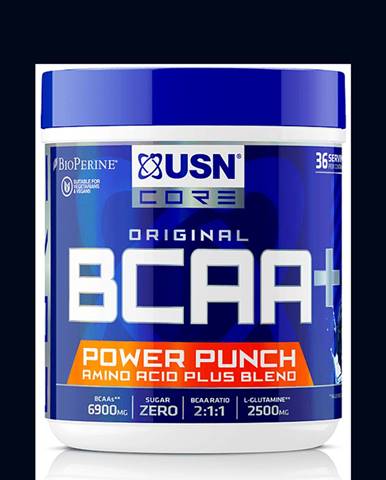 USN BCAA Power Punch 400 g modrá malina