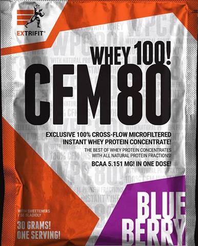 Extrifit CFM Instant Whey 80 20 x 30 g blueberry