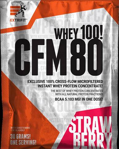 Extrifit CFM Instant Whey 80 20 x 30 g strawberry