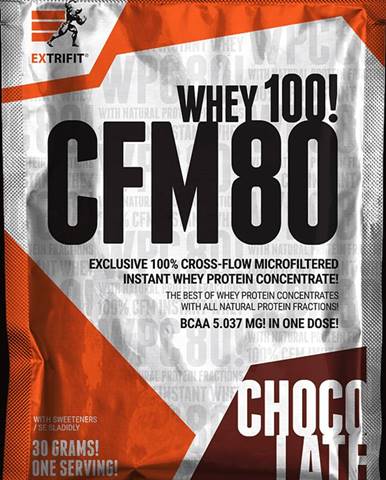 Extrifit CFM Instant Whey 80 20 x 30 g chocolate