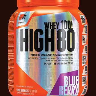 Extrifit High Whey 80 1000 g blueberry
