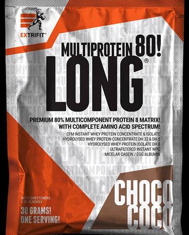 Extrifit Long 80 Multiprotein 30 g choco coco