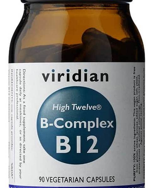 Viridian B Complex B12 High Twelve 90 cps