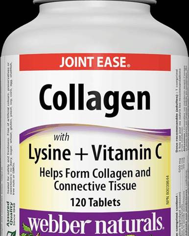 Webber naturals  Collagen+Lysine+Vitamín C 120 tbl