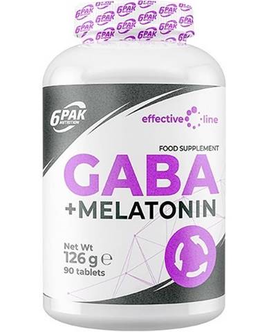 GABA + Melatonin - 6PAK Nutrition 90 tbl.