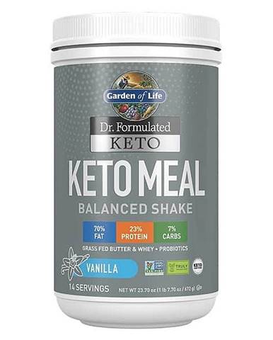 Garden of Life Dr. Formulated Keto Meal Balanced Shake - Vanilka 672g
