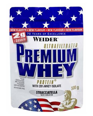 Premium Whey Protein - Weider 500 g jahoda vanilka