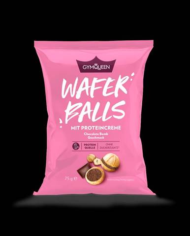 GYMQUEEN Protein Wafer Balls 75 g chocolate bomb