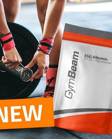Egg Albumin - GymBeam  1000 g Chocolate