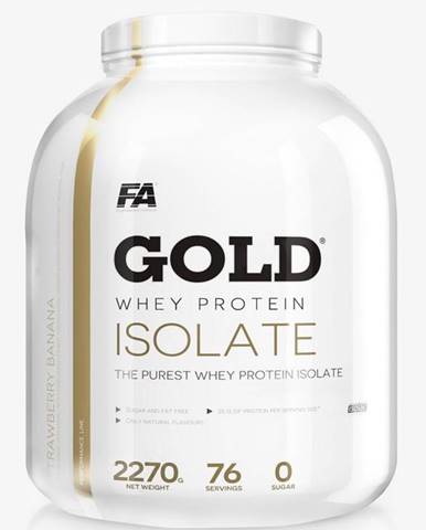Gold Whey Isolate - Fitness Authority 2270 g Jahoda