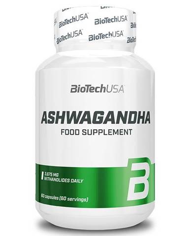 Ashwagandha - Biotech USA 60 kaps.