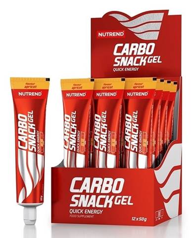 Carbo Snack tuba - Nutrend 12 x 50 g Apricot