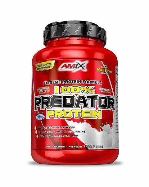 Amix Nutrition Amix 100% Predator Protein Příchuť: Strawberry, Balení(g): 1000g
