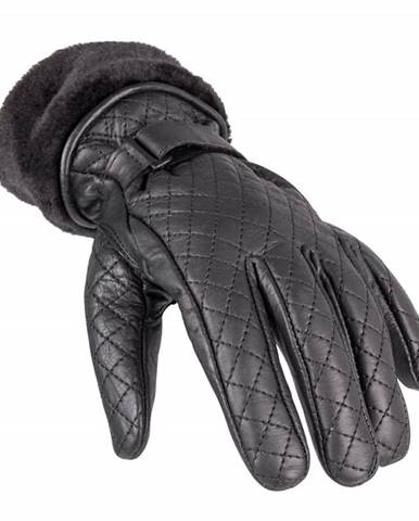 Dámske kožené rukavice W-TEC Stolfa NF-4205 Farba čierna, Veľkosť XXL