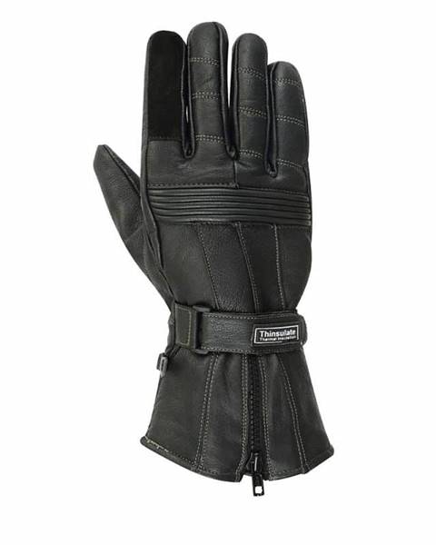 Moto rukavice BOS Prag Farba čierna, Veľkosť L