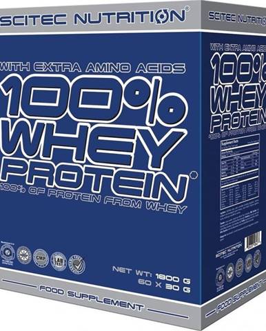 Scitec Nutrition 100 Whey Protein 1800 g mix příchutí