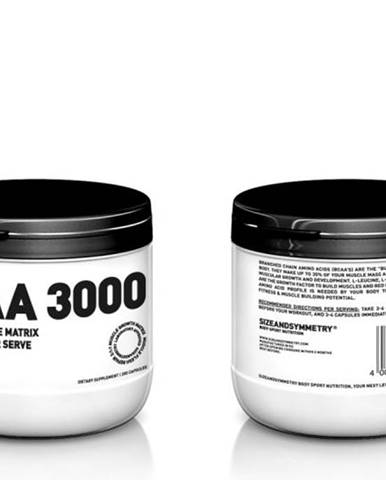 SIZEANDSYMMETRY BCAA 3000 200 cps. BCAA 3000 200 cps.