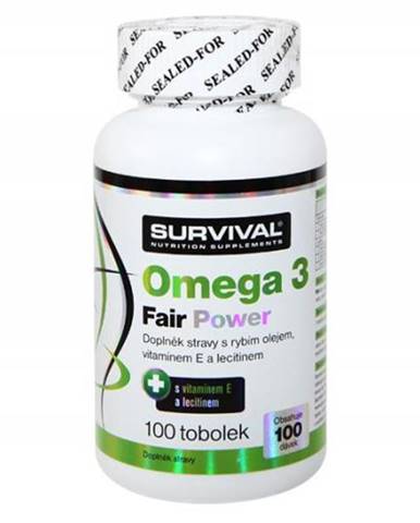 Survival Omega 3 fair power 100 tablet 100kps.