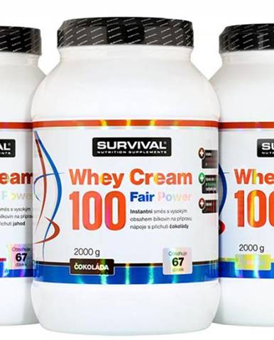 Whey Cream 100 Fair Power čokoláda 1000g