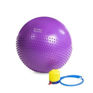 Masážní gymnastický míč HMS YB03 55 cm, fialový