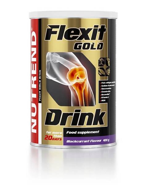 Kĺbová výživa Nutrend Flexit Gold 400 g čierna ríbezľa