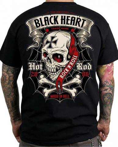Tričko BLACK HEART Crusty Demons čierna - M