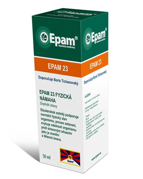 EPAM Doplnok stravy EPAM 23 - Fyzická námaha 50 ml